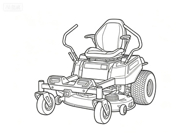 Ride on Zero Turn Lawn Mower